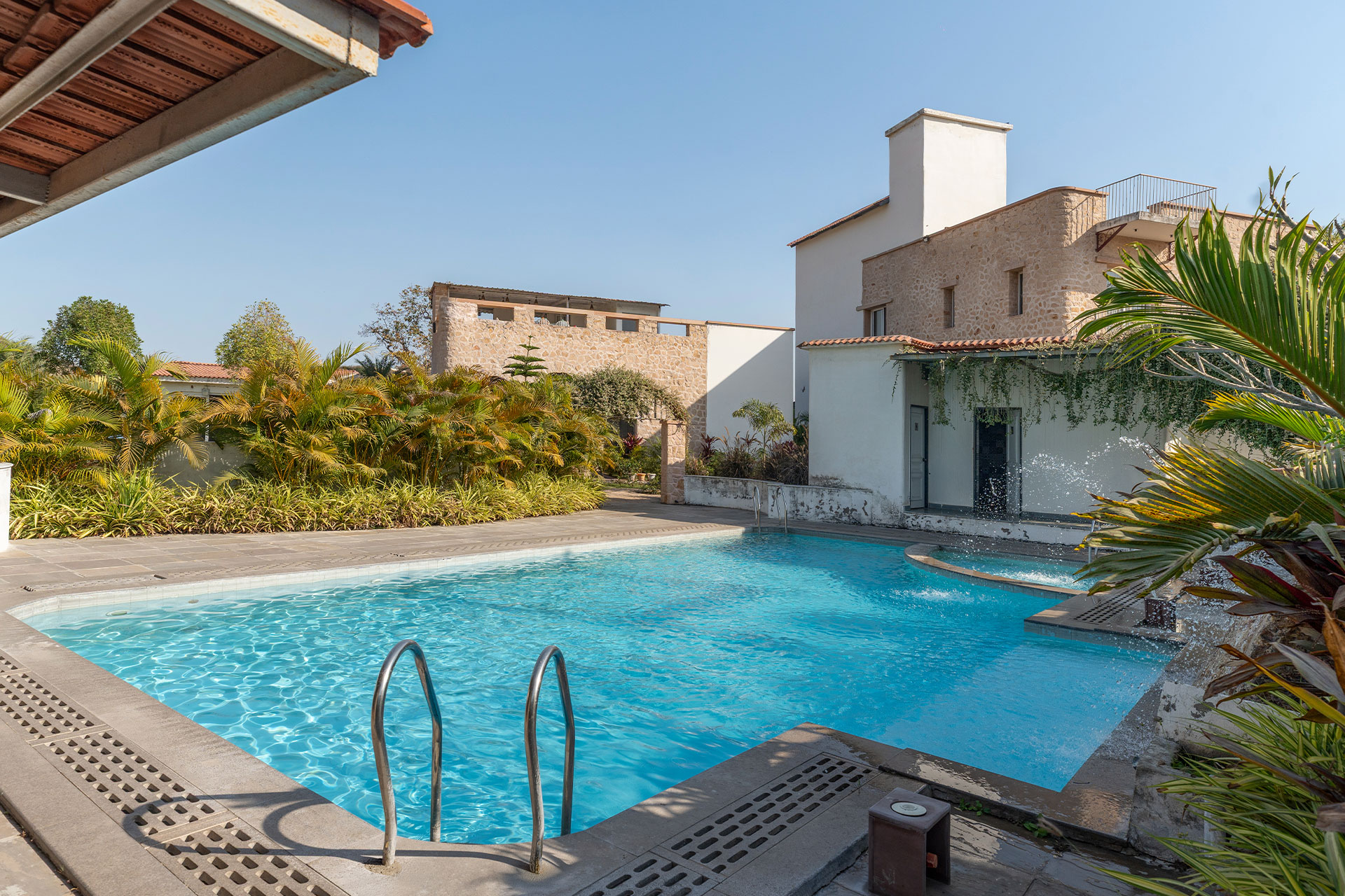 villa with pool in Udaipur